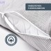 Подушка з наволочкою для сну та відпочинку S-Form IDEIA 40х130 см антиалергенна з блискавкою