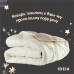 Ковдра WOOLLY вовняна зимова IDEIA 200х220 см щіл. 400 двостороння