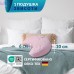 Подушка Balance ергономічна 46х24х10 см IDEIA для шиї, голови та спини, антиалергенна, з вишивкою, мультифункціональна
