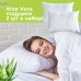 Набір подушок 2 шт Aloe Vera IDEIA 50х70 см на блискавці, антиалергенний