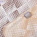 Плед покривало Kassandra 150x200 см бавовняне TM IDEIA 450 гр/м2