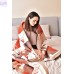 Плед покривало Kassandra 150x200 см бавовняне TM IDEIA 450 гр/м2