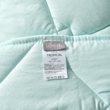 Набір Tropical IDEIA євро ковдра 200х220 см + 2 подушки 50х70 см