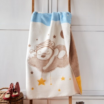 Плед дитячий бавовна BABY ТM PAPAELLA 90х120 см