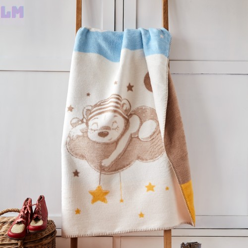 Плед дитячий бавовна BABY ТM PAPAELLA 90х120 см Плед дитячий бавовна BABY ТM PAPAELLA 90х120 см
