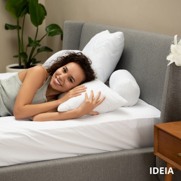 Подушка NORDIC COMFORT 40х60 см IDEIA чохол зі стібкою антиалергенне волокно