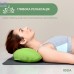 Подушка для йоги та медитації з гречаною лузгою ТМ IDEIA, 46х25х10 см