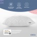 Набір подушок 2 шт NORDIC COMFORT+ 50х70 см IDEIA чохол зі стібкою та блискавкою антиалергенне волокно + додаткове волокно у подарунок 200 г