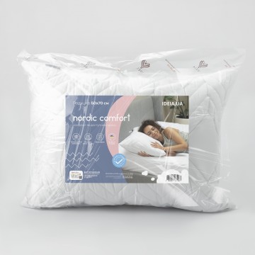 Подушка NORDIC COMFORT 50х70 см IDEIA чохол зі стібкою антиалергенне волокно