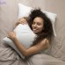 Подушка NORDIC COMFORT 50х50 см IDEIA чохол зі стібкою антиалергенне волокно