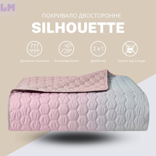 Покривало двостороннє Silhouette IDEIA 220х240 см
