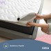 Наматрацник NORDIC СOMFORT 140х200 см IDEIA щіл 150 з еластичними стрічками по кутах