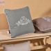 Подушка декоративна ROYAL з вишивкою ТМ IDEIA 45х45 см