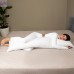 Подушка з наволочкою NORDIC COMFORT+ для відпочинку та сну IDEIA 40х140 см з блискавкою