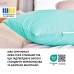 Подушка з наволочкою NORDIC COMFORT+ для відпочинку та сну IDEIA 40х140 см з блискавкою