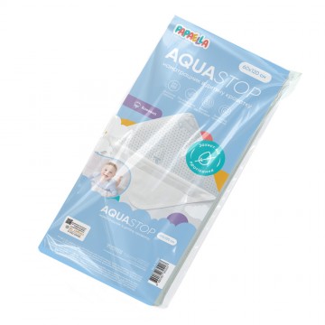 Наматрацник дитячий у ліжечко Aqua Stop 4 еластичні стрічки по кутах PAPAELLA 60х120 см