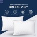 Набір подушок 2 шт 50х70 Breeze IDEIA стебаний чохол на блискавці штучний пух
