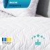 Набір подушок 2 шт 50х70 Breeze IDEIA стебаний чохол на блискавці штучний пух