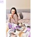 Плед покривало Kassandra 150x200 см бавовняне TM IDEIA 450 гр/м2