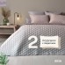Набір покривало з наволочками Silhouette IDEIA 220х240 см + 2 подушки 50х70 см у подарунок