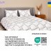 Набір подушка 2 шт 50х70 см та полуторна ковдра 200х220 см Elegantly IDEIA, аналог лебяжого пуху