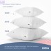 Подушка NORDIC COMFORT+ 40х60 см IDEIA чохол зі стібкою та блискавкою антиалергенне волокно