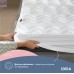 Наматрацник NORDIC СOMFORT 140х200х35 см IDEIA щіл 150 натяжний з бортом по периметру