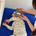 Подушка-грілка Обіймашка з насінням льону ТM PAPAELLA 18х18 см
