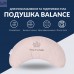 Подушка Balance ергономічна 46х24х10 см IDEIA для шиї, голови та спини, антиалергенна, з вишивкою, мультифункціональна
