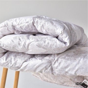 Ковдра літня 175х210 Afrodita IDEIA, штучний пух, легка, полегшена, м’яка
