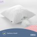 Подушка NORDIC COMFORT+ 70х70 см IDEIA чохол зі стібкою та блискавкою антиалергенне волокно