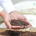 Подушка Aromavita з гречаною лузгою IDEIA 40х40 см натуральна бавовна чохол