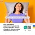 Подушка NORDIC COMFORT+ 70х70 см IDEIA чохол зі стібкою та блискавкою антиалергенне волокно