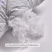 Подушка NORDIC COMFORT+ 70х70 см IDEIA чохол зі стібкою та блискавкою антиалергенне волокно