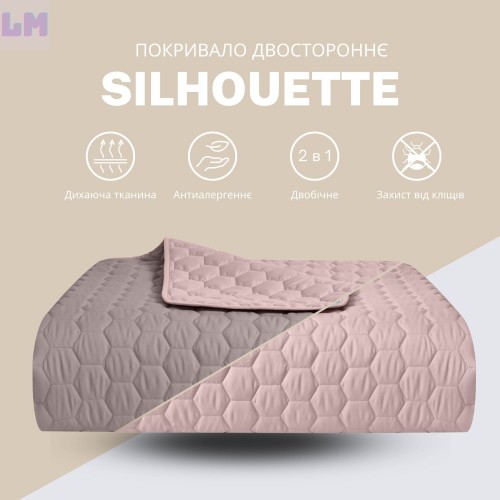 Покривало двостороннє Silhouette IDEIA 240х260 см