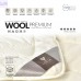 Ковдра Wool Premium вовняна зимова IDEIA двошарова 175х210 см щіл. 200+200, вовна 100%, бавовна чохол