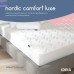 Наматрацник NORDIC СOMFORT LUXE 140х200х35 см IDEIA щіл 250 натяжний з бортом по периметру