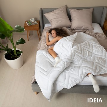 Ковдра NORDIC COMFORT зимова IDEIA 200х220 см, антиалергійна, щіл. 300