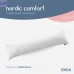 Подушка NORDIC COMFORT+ для відпочинку та сну IDEIA 40х140 см з блискавкою